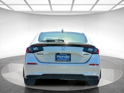 Platinum White Pearl 2026 Honda Civic Sport