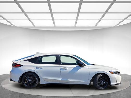 Platinum White Pearl 2026 Honda Civic Sport