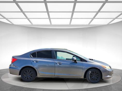 Gray 2012 Honda Civic LX