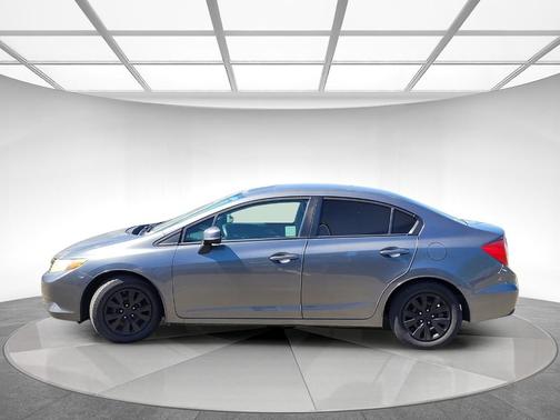 Gray 2012 Honda Civic LX