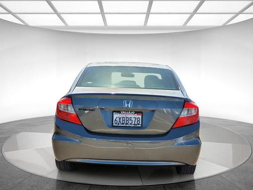 Gray 2012 Honda Civic LX