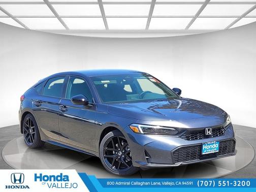 Meteorite Gray Metallic 2026 Honda Civic Sport