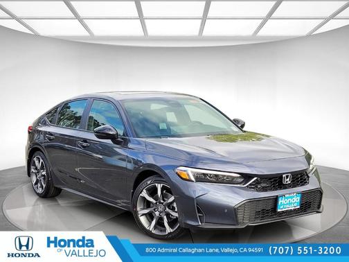 Meteorite Gray Metallic 2026 Honda Civic Hybrid Sport Touring