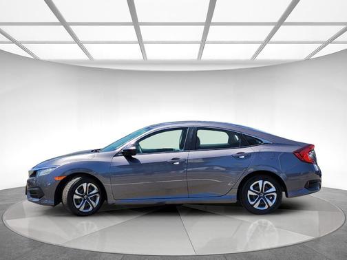 Lunar Silver Metallic 2018 Honda Civic LX