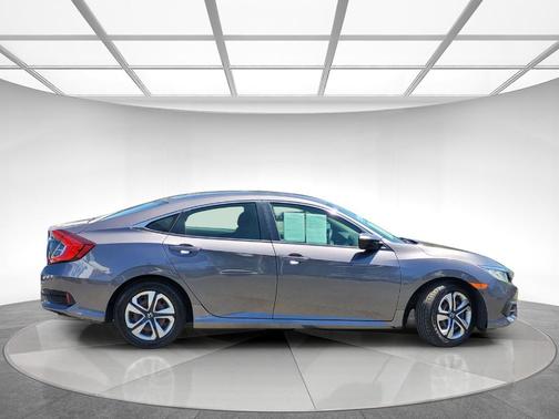 Lunar Silver Metallic 2018 Honda Civic LX