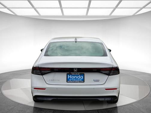 Platinum White Pearl 2026 Honda Accord Hybrid Touring