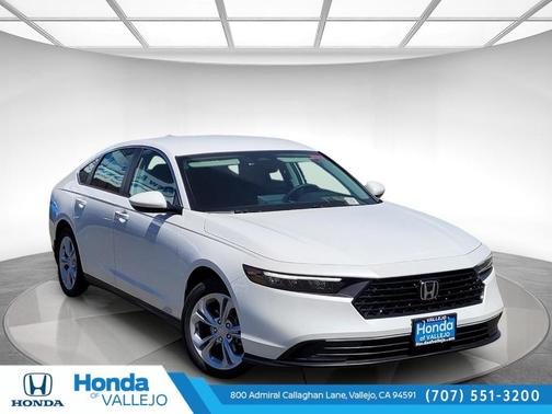 Platinum White Pearl 2026 Honda Accord LX