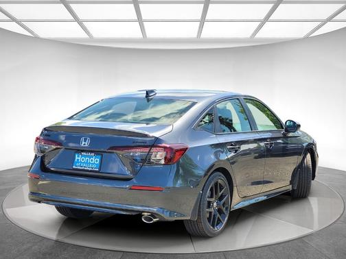 Meteorite Gray Metallic 2026 Honda Civic Sport