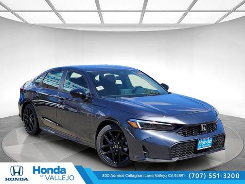 Meteorite Gray Metallic 2026 Honda Civic Sport
