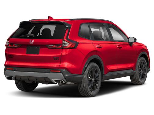 Radiant Red Metallic 2026 Honda CR-V Hybrid Sport Touring