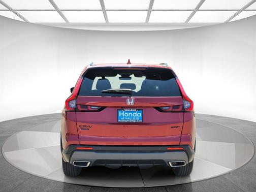 Radiant Red Metallic 2026 Honda CR-V Hybrid Sport-L