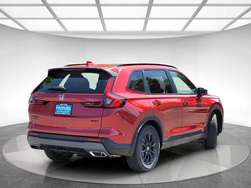 Radiant Red Metallic 2026 Honda CR-V Hybrid Sport-L