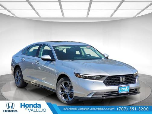 Silver 2026 Honda Accord Hybrid EX-L