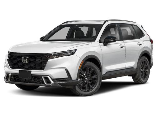 Platinum White Pearl 2026 Honda CR-V Hybrid Sport Touring