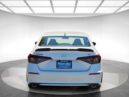 Platinum White Pearl 2026 Honda Civic Si Base