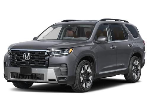 Modern Steel Metallic 2026 Honda Pilot Elite
