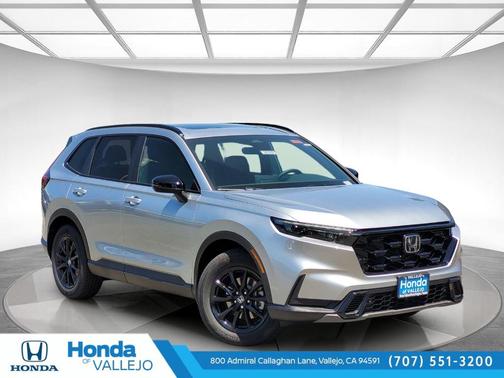 Silver 2026 Honda CR-V Hybrid Sport-L