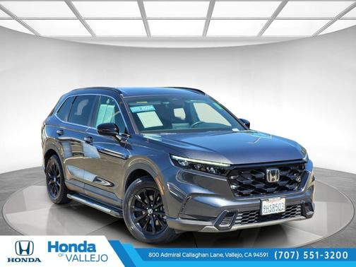 Urban Gray Pearl 2024 Honda CR-V Hybrid Sport