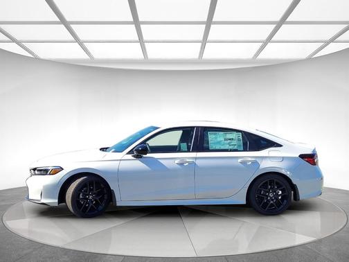 Platinum White Pearl 2026 Honda Civic Sport