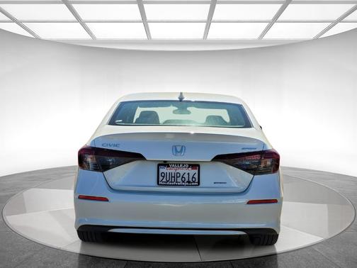 Platinum White Pearl 2025 Honda Civic Hybrid