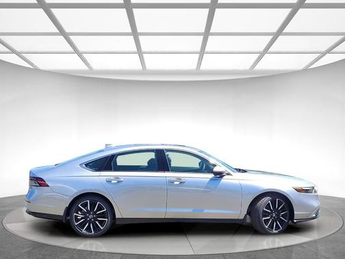 Solar Silver Metallic 2026 Honda Accord Hybrid Touring