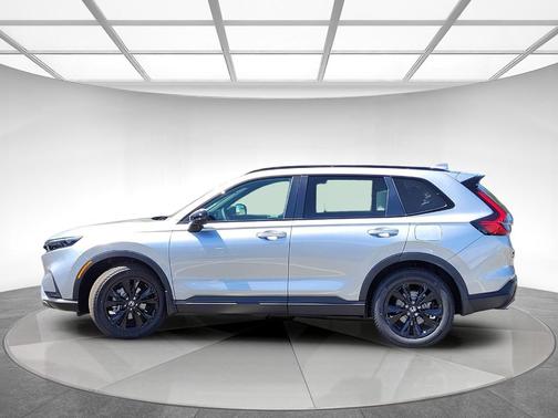 Solar Silver Metallic 2026 Honda CR-V Hybrid Sport Touring