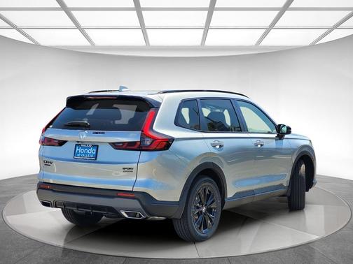 Solar Silver Metallic 2026 Honda CR-V Hybrid Sport Touring