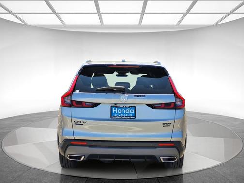 Solar Silver Metallic 2026 Honda CR-V Hybrid Sport Touring