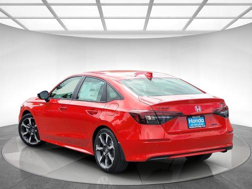 Rallye Red 2026 Honda Civic Hybrid Sport Touring