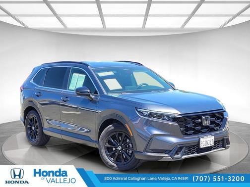 Gray 2023 Honda CR-V Hybrid Sport