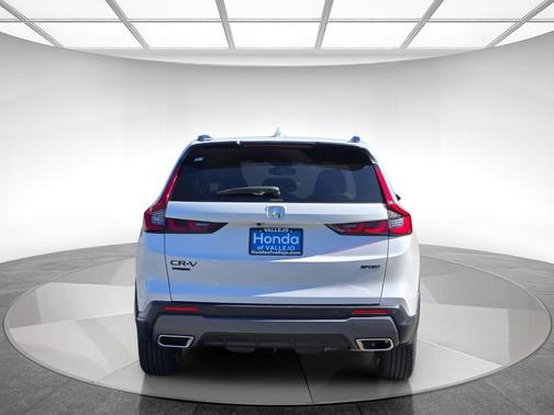 Platinum White Pearl 2026 Honda CR-V Hybrid Sport-L