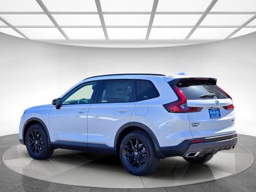 Platinum White Pearl 2026 Honda CR-V Hybrid Sport-L