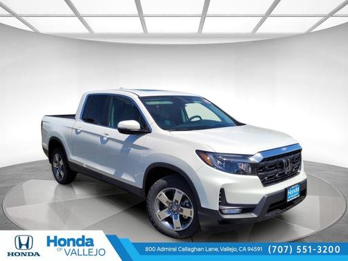 Platinum White Pearl 2026 Honda Ridgeline RTL
