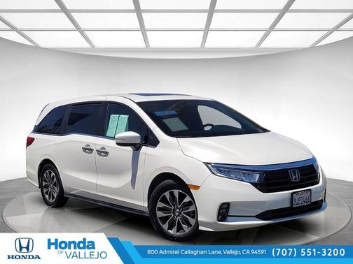 Platinum White Pearl 2024 Honda Odyssey EX-L