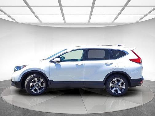 White 2019 Honda CR-V EX-L