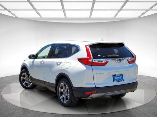 White 2019 Honda CR-V EX-L