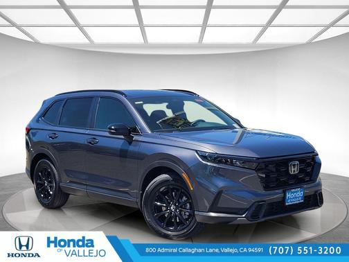 Meteorite Gray Metallic 2026 Honda CR-V Hybrid Sport