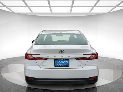 White 2025 Toyota Camry LE