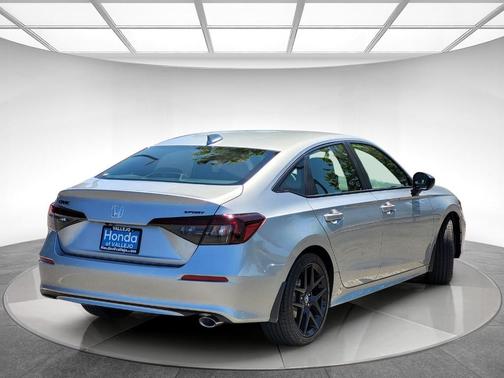 Solar Silver Metallic 2026 Honda Civic Sport