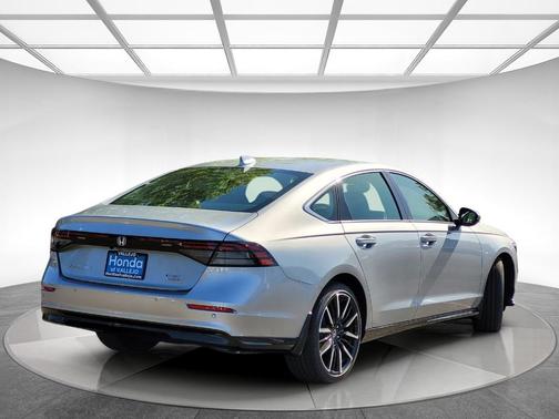 Solar Silver Metallic 2026 Honda Accord Hybrid Touring