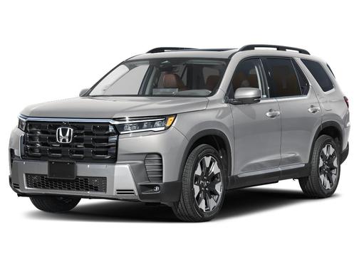 Solar Silver Metallic 2026 Honda Pilot Elite