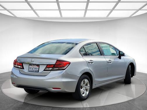 Silver 2015 Honda Civic LX