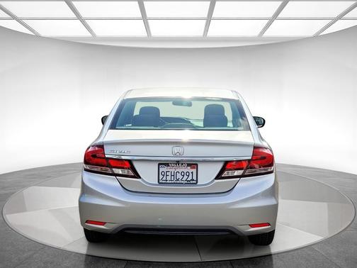 Silver 2015 Honda Civic LX