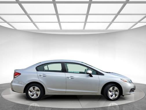 Silver 2015 Honda Civic LX