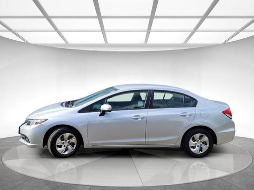 Silver 2015 Honda Civic LX