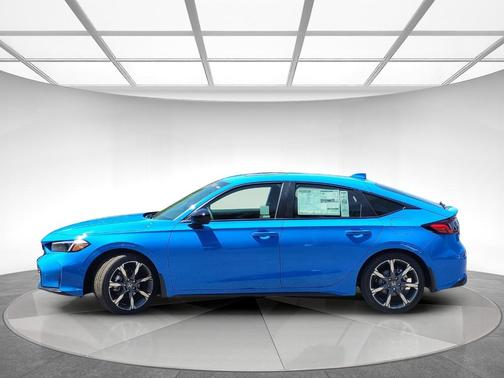 Boost Blue Pearl 2026 Honda Civic Hybrid Sport Touring