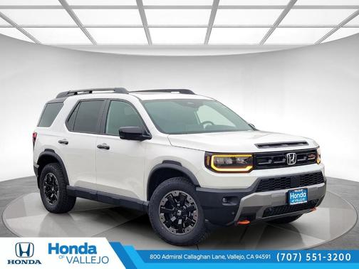 Platinum White Pearl 2026 Honda Passport TrailSport Elite