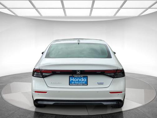 Platinum White Pearl 2026 Honda Accord Hybrid Touring