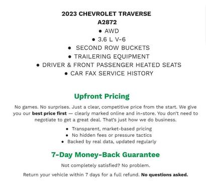 2023 Chevrolet Traverse LT Cloth