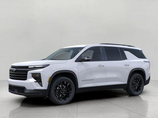 Summit White 2026 Chevrolet Traverse LT